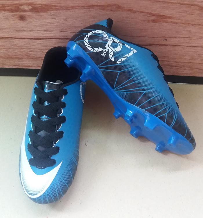 SEPATU BOLA NIKE ADIDAS SPECS ANAK SIZE 28-32 BAHAN SUEDE SOL KUAT - WdKadH