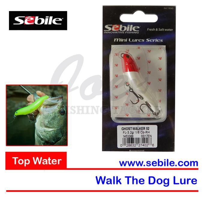Sebile Ghost Walker 52 Rh 3-2Gr - Umpan Pancing Tiruan Lure Wtd Ul - Pancingqsad