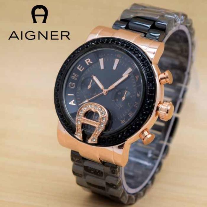 PROMO TERBATAS!!! JAM TANGAN WANITA AIGNER 002 SEMI SUPER Terbaru Murah