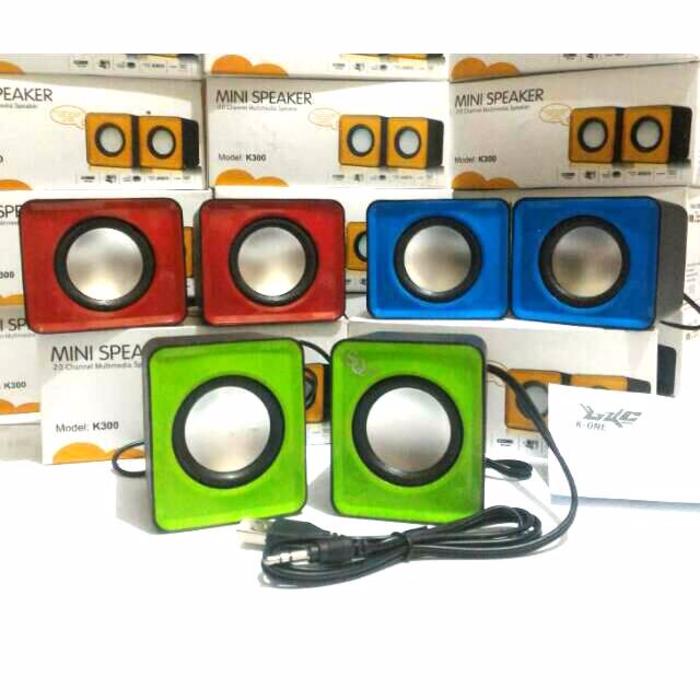 Referensi SPEAKER USB MINI K300 2.0 MULTIMEDIA SPEAKER speaker aktif / speaker laptop / speaker super bass