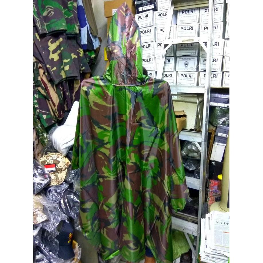 Jas Hujan Loreng Ponco - Bahan Beway - Khnfolsi