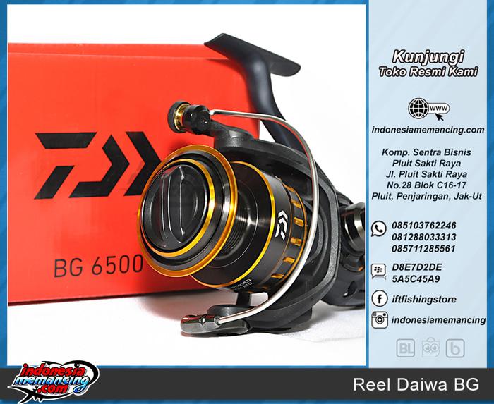 Reel Spinning Daiwa BG Size 6500 (Untuk Mancing Laut) - vOHxMV