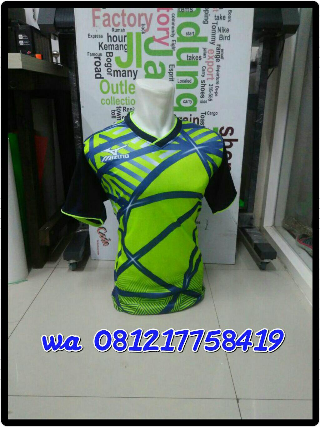 Kaos Olahraga Volly Futsal Laba Laba