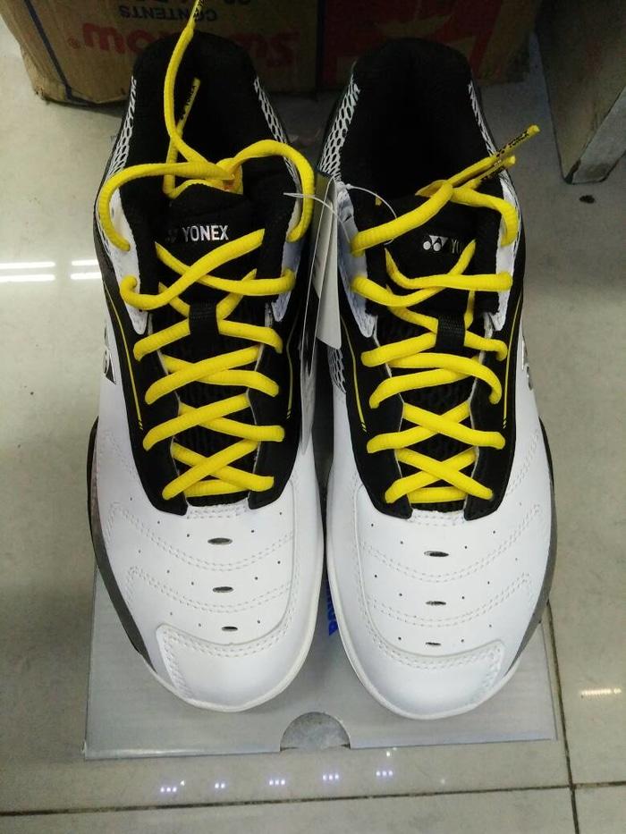Sepatu Badminton Yonex SHB 65 EX Black/Yellow (Original) - rSbChr