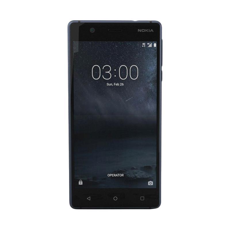 Nokia 3 Android RAM 2GB ROM 16GB 4G LTE Fingerprint Smartphone - Garansi Resmi -