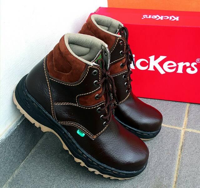 safety kickers - Sepatu Safety Boots Kickers Bams list coklat