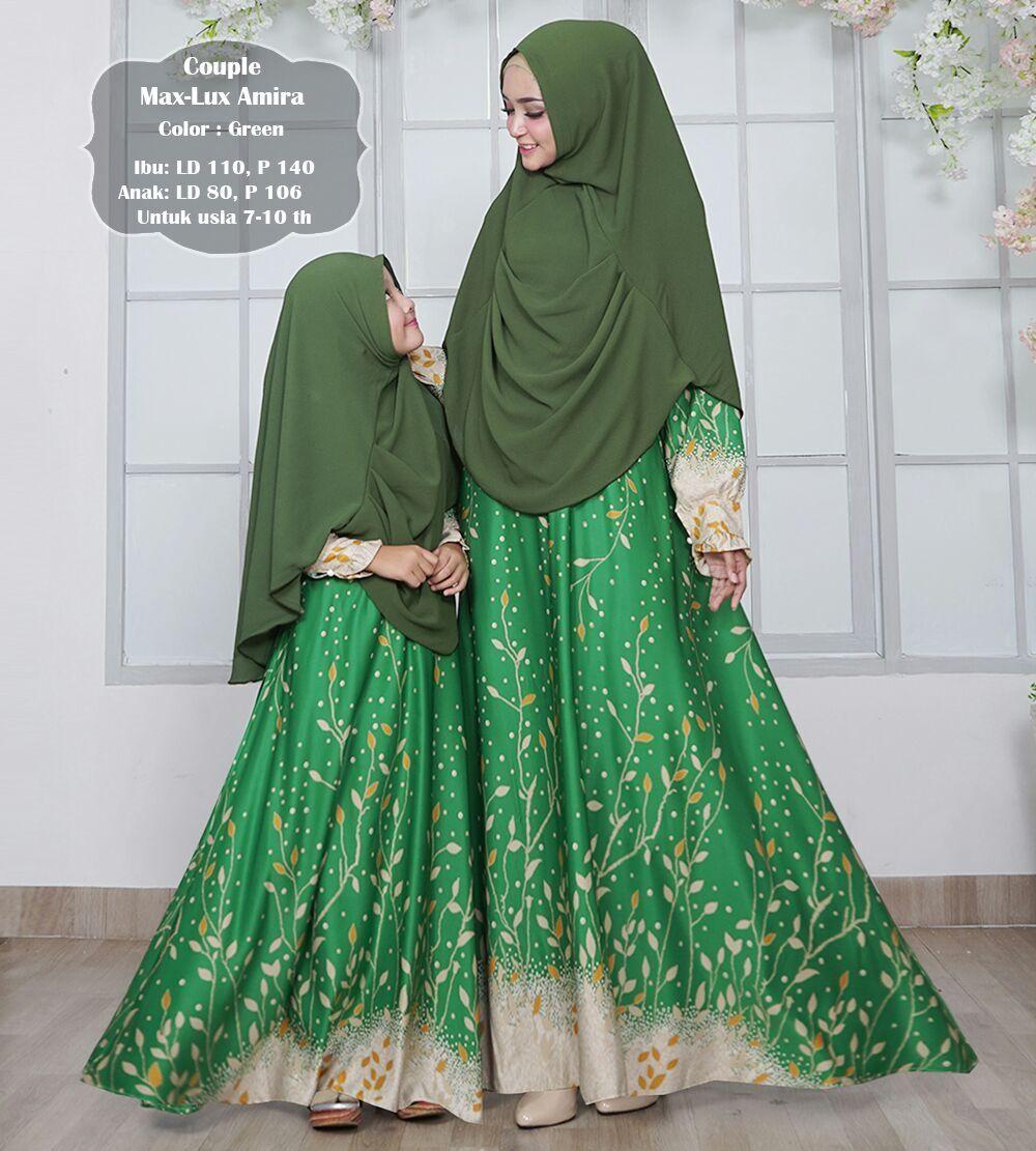 Key&kay88 gamis muslim syari maxmara lux amira ibu dan anak couple