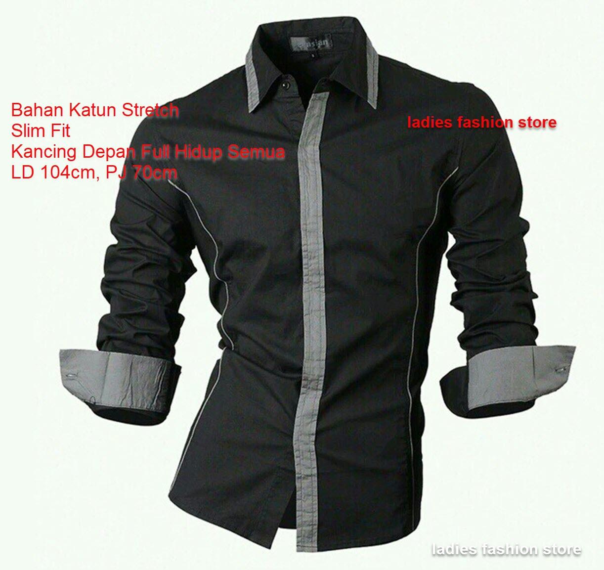 Kemeja Cowok Lengan Panjang / Kemeja Kantoran Office Laki Laki / Kemeja Muslim Polos / Kemeja Slim Fit / Kemeja Flanel / Kemeja Pria Murah / Kemeja Bahan ...