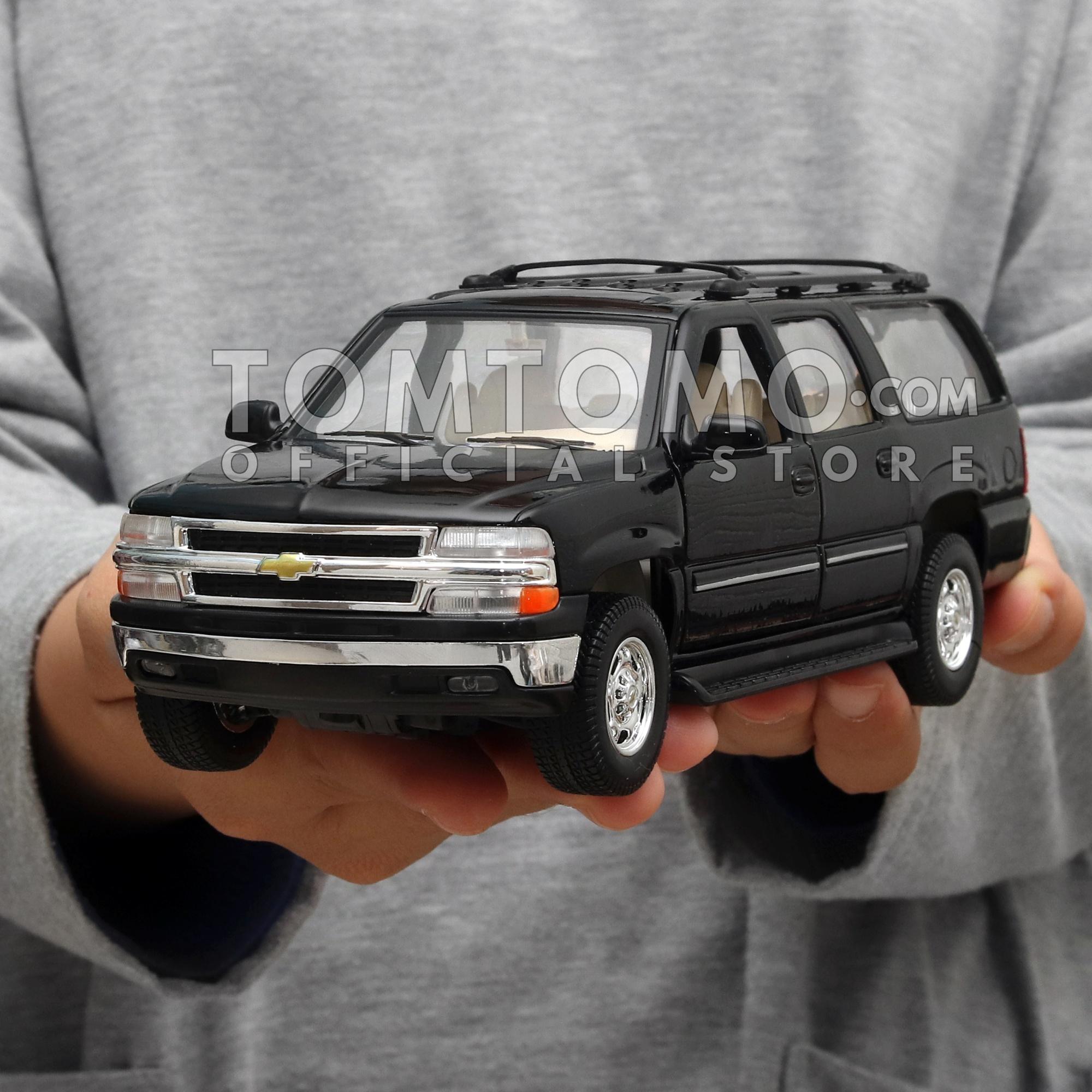 Chevrolet Suburban L Opel Blazer Tomtomo Diecast Miniatur Mobil Mobilan SUV Jip Jeep Kado Ultah Mainan Anak Cowok Laki Aksesoris Dashboard