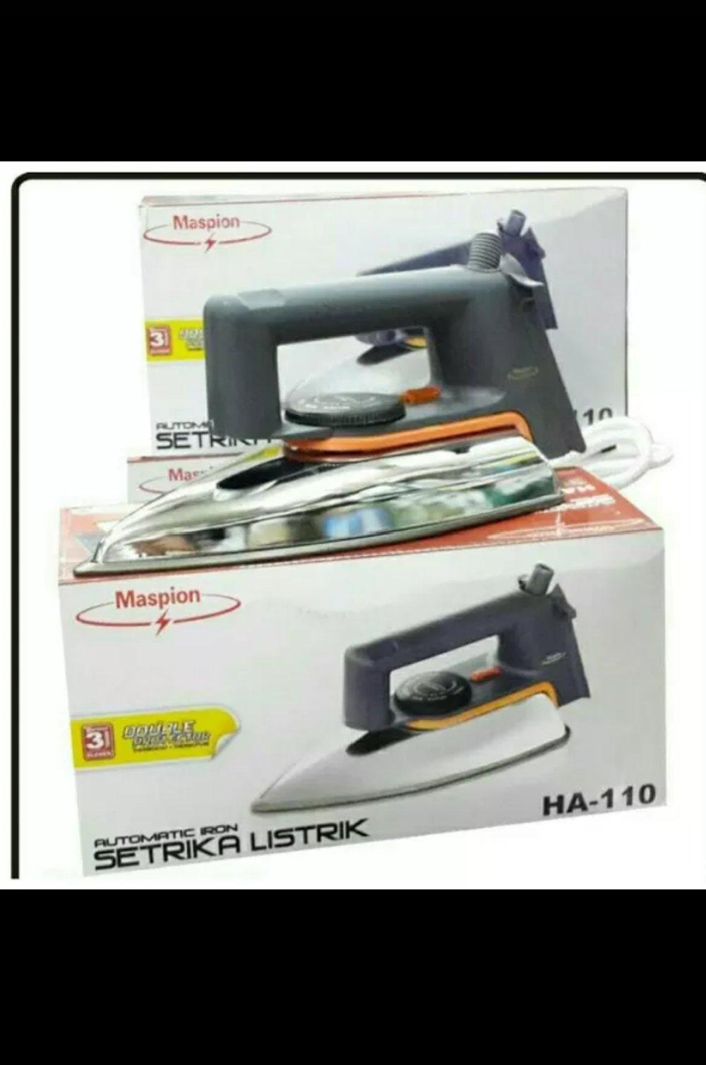 Setrika Maspion HA-110 BEST SELLER PALING MURAH Sejabodetabek