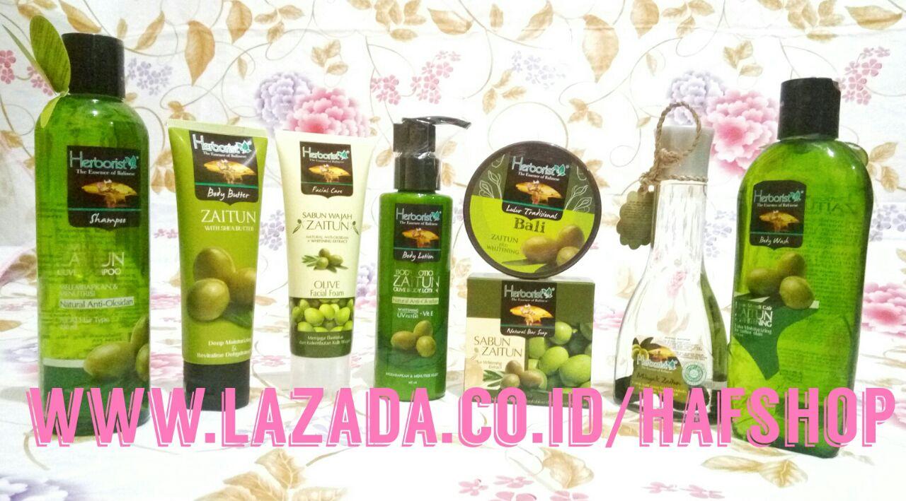 Hafshop Paket Herborist Zaitun Komplit Plus Body Lotion - 8 Pcs