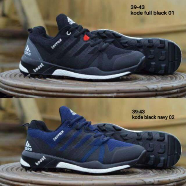 Sepatu Adidas Terrex Boost Ori Vietnam /Sneakers Running / Olahraga / Kets Casual Original Vietnam