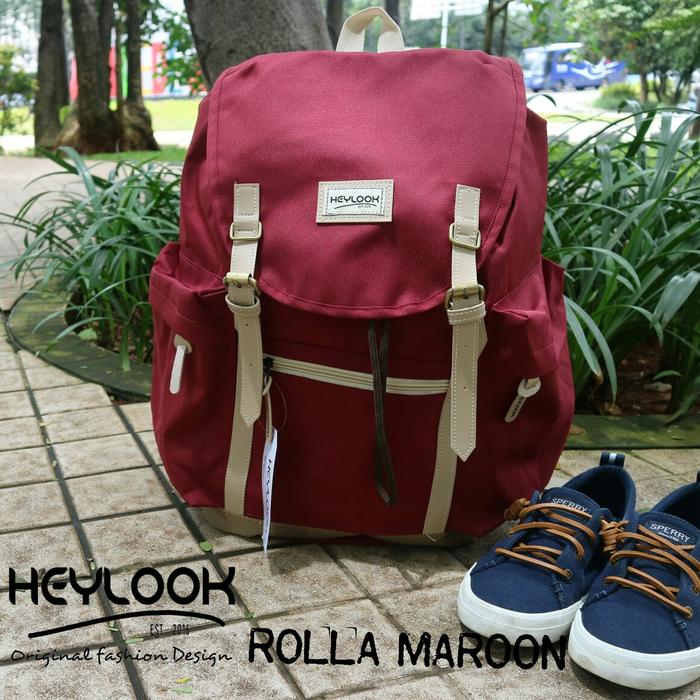 RULER TAS BACKPACK WANITA CEWEK ORIGINAL / RANSEL SEKOLAH KULIAH / TAS ANAK- C02