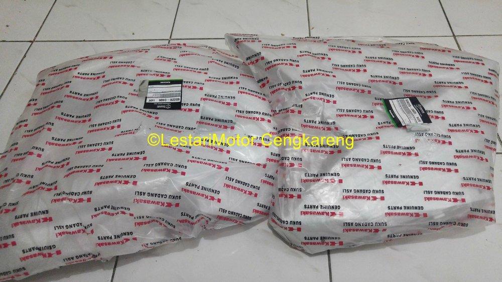 Fairing Bawah Ninja RR NEW Putih Original