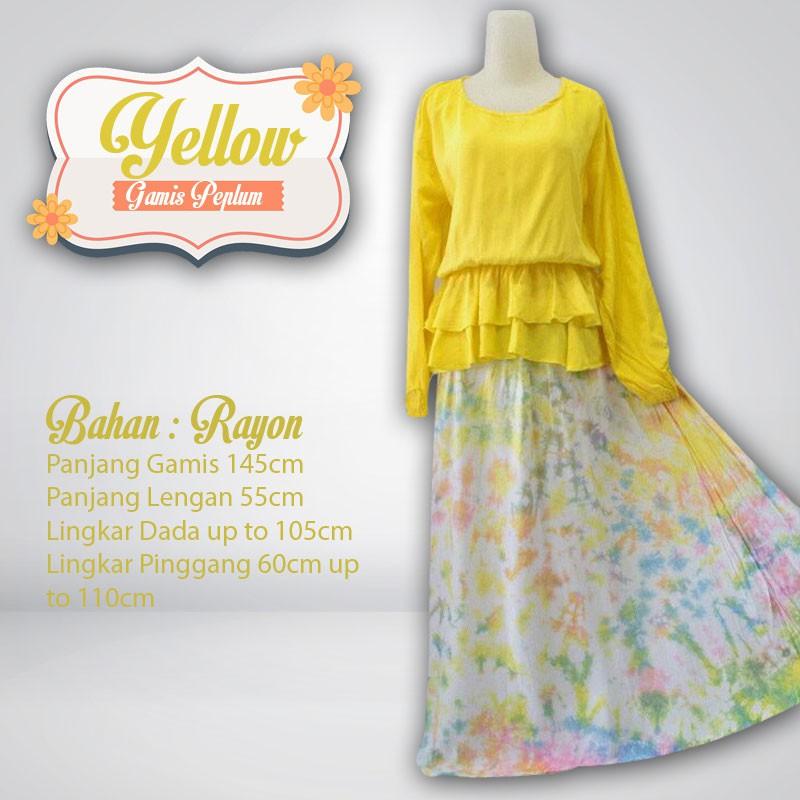 Gamis Peplum Rayon Bali