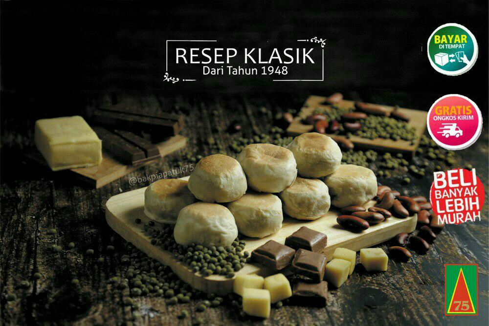 Bakpia pathuk / Bakpia 75 Jogja / Premium Bakpia Yogyakarta / Bakpia Coklat / Bakpia Keju / Bakpia Kacang Hijau