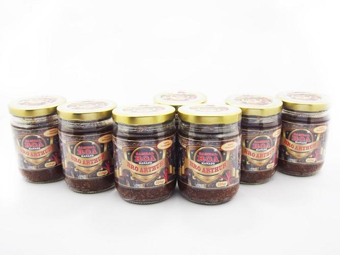 Dochiki Store - Sambal Ikan Roa Sambel Galafea Asap Khas Manado Bro Arthur 220 Gram - Terlaris