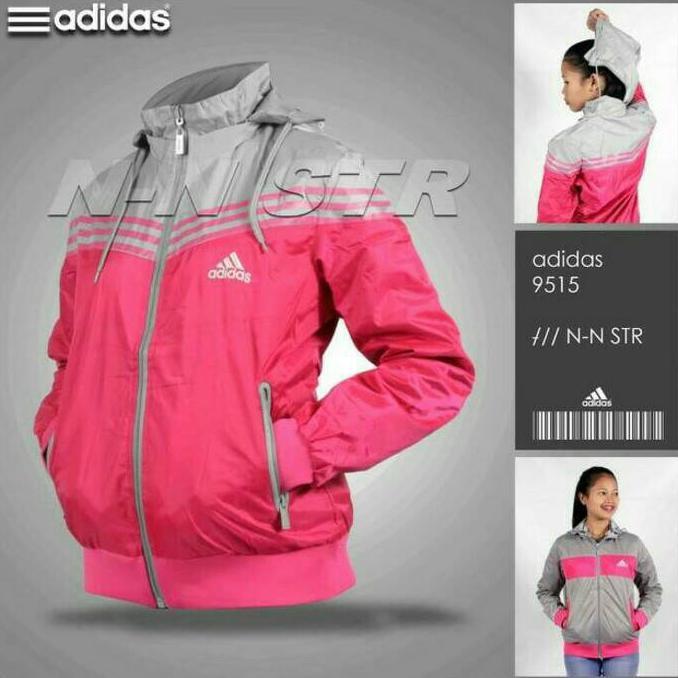Jaket Adidas Parasut Ladies (Waterproof) - Fdefudf