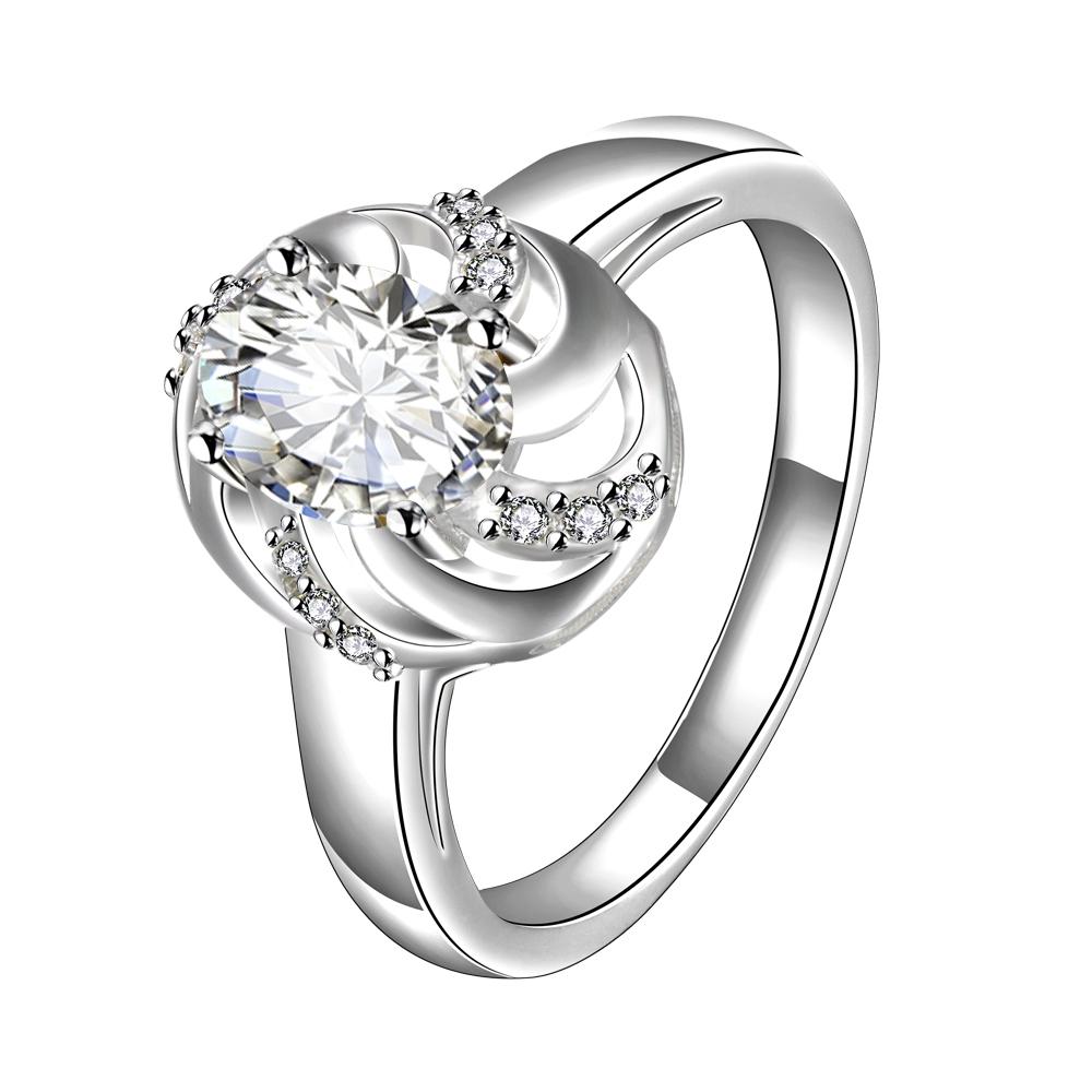 Bella & Co. Ring SPR050-D-7 Aksesoris Perhiasan Cincin Lapis Silver