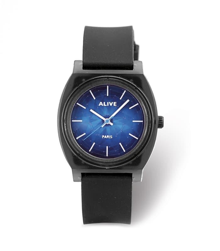 JAM TANGAN PRIA SOPHIE MARTIN ALIVE HITAM BIRU MURAH OLAF JTX225B5 ORI
