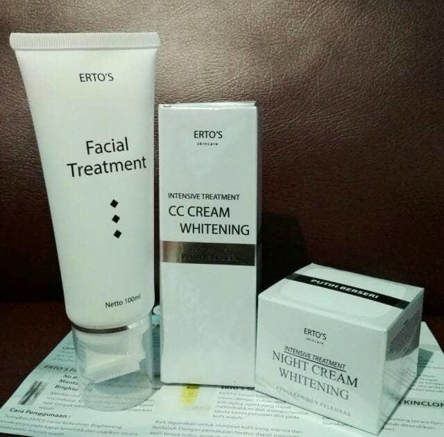 Ertos Facial Treatment+CC cream+Night Cream Erto's Paket