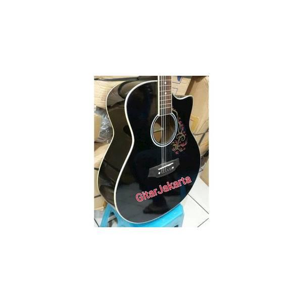 Gitar Akustik Hitam Cole Clark Murah Jakarta