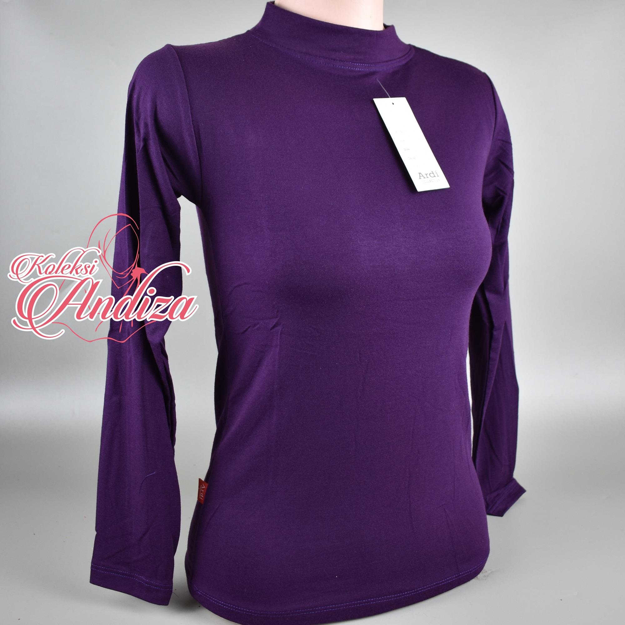 andiza - manset baju atasan muslimah premium - SIZE M/L/XL(jumbo) - inner dalaman baju bahan kaos adem dan nyaman