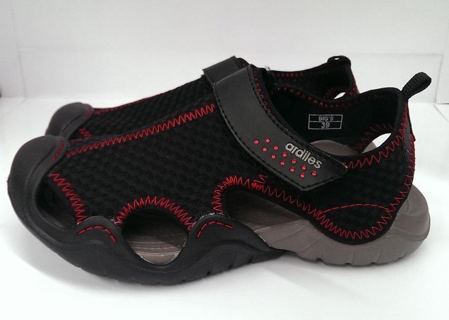 Sandal Gunung Pria Bigs Hitam Merah