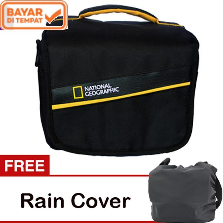 National Geographic Tas Kamera DSLR Mirrorless 2 Lensa + Gratis Raincover kode H