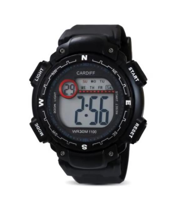 Jam Tangan Cardiff Digital LCD 1100