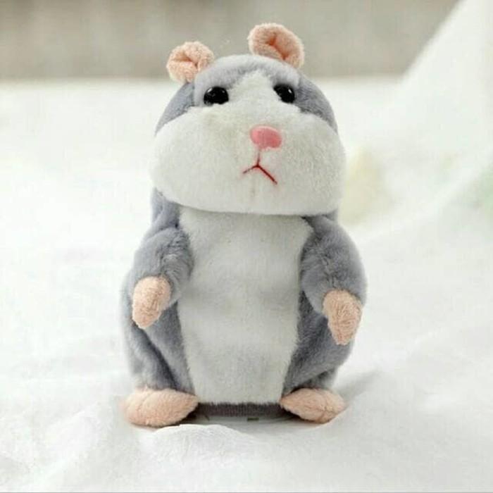 Talk Hamster Rat Toy Boneka Suara Lucu Unik Bayi Baby Anak Baju Dress - Yr0hss