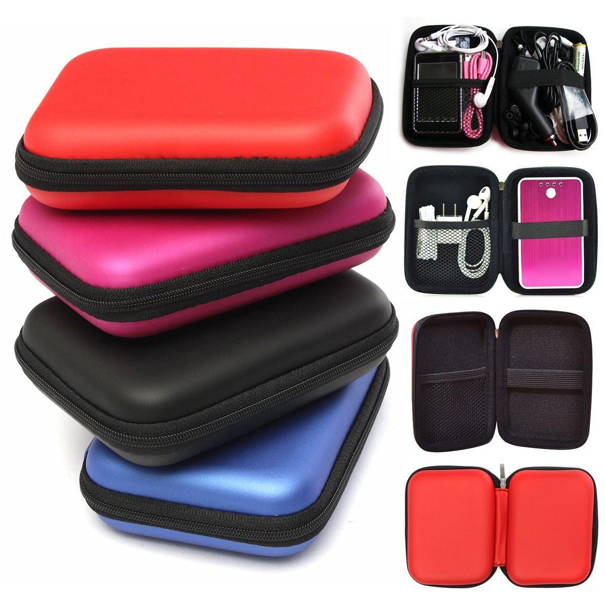 Special Promo Agustus!! Case harddisk Hard Case Shockproof Tas Hardisk / Powerbank  Softcase Tahan Banting for External HDD 2.5 inch Pouch Bag Flash Sale