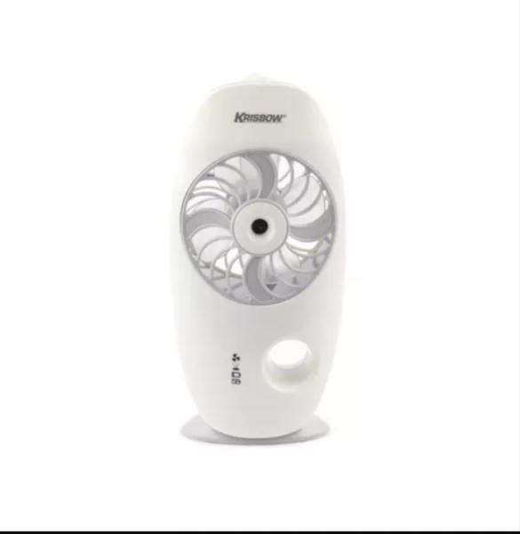Kipas Angin Emergency Emergency FAN Krisbow Rechargeable humidifier
