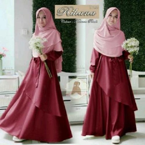 PROMO BAJU - SUPPLIER GROSIR 14451 14346 14948 14947 14946 14452 14843 14736 14707 14347 PAKAIAN MUSLIM WANITA DEWASA MODIS TERBARU LENGAN PANJANG WARNA GREY BLACK CREAM PURPLE LAVENDER MARON PEACH WHITE GREEN NAVY MURAH GROSIR KEKINIAN BAHAN SPANDEK