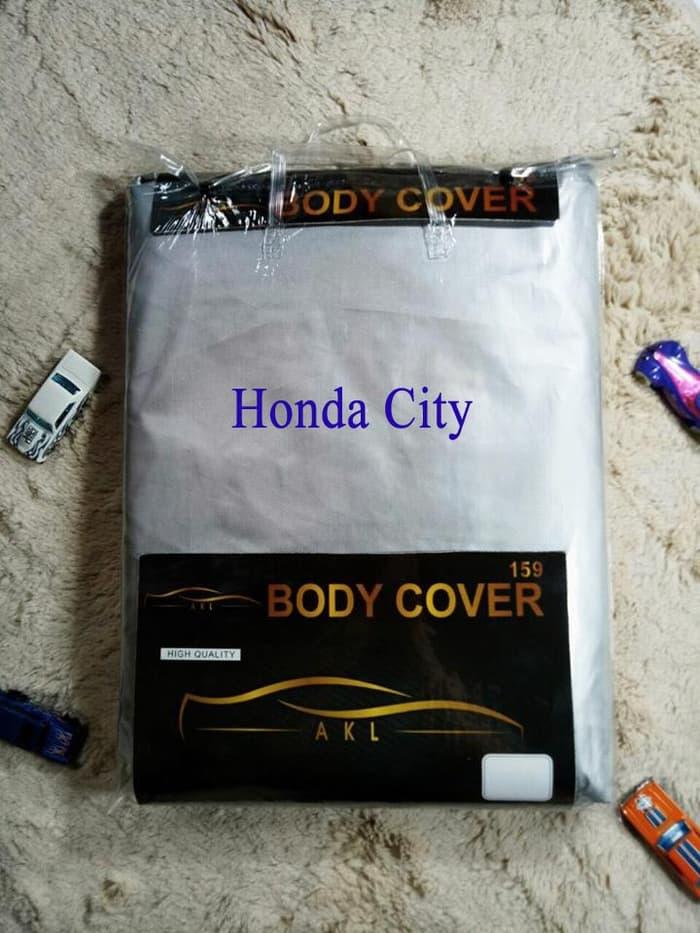 BEST SELLER!!! Honda City Silver Coating Body Cover Mobil/Sarung Mobil/Selimut Mobil - simxg0