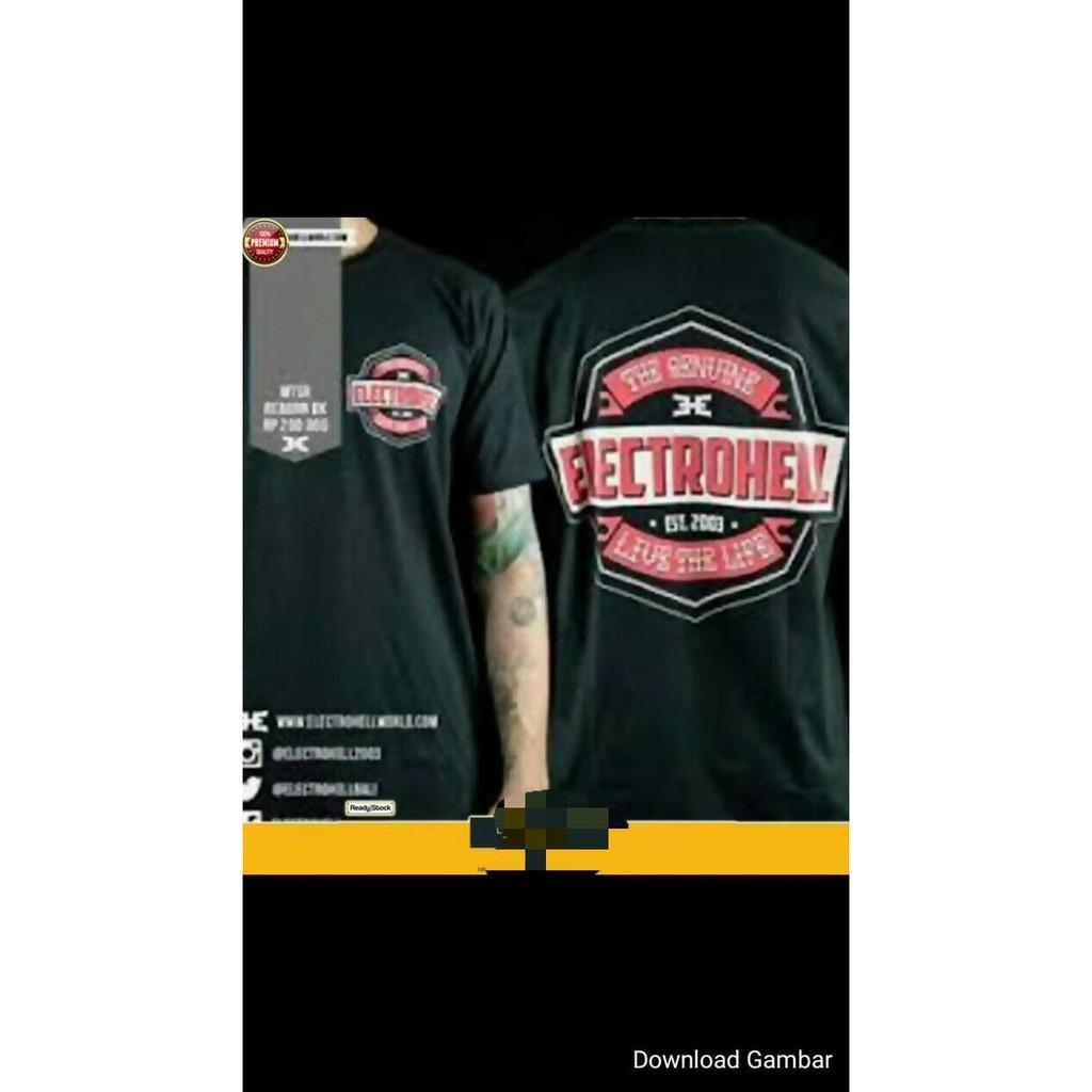T Shirt Baju Kaos Electrohell Elektrohell - Sale Promo!!