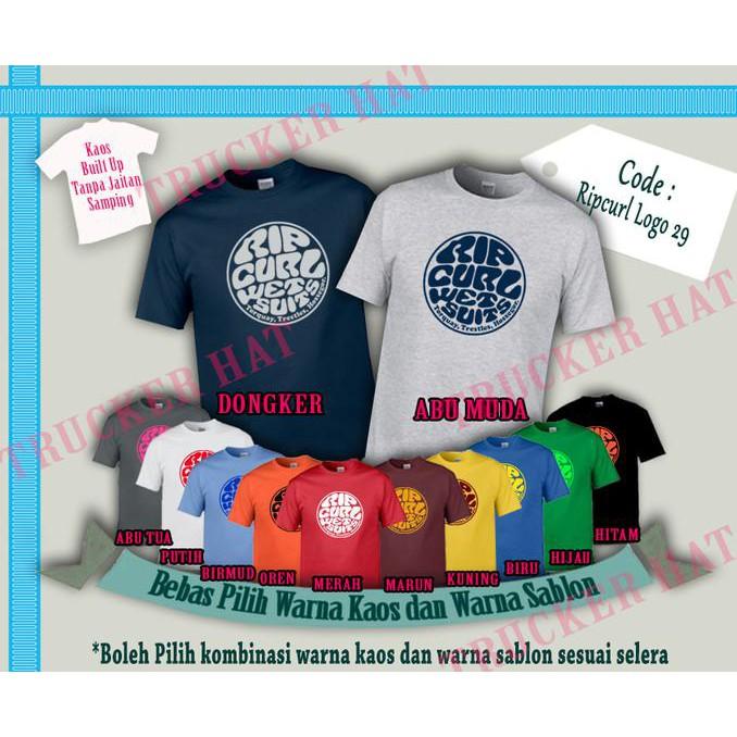 Kaos Baju Distro Branded Ripcurl Logo 29 - Sale Promo!!