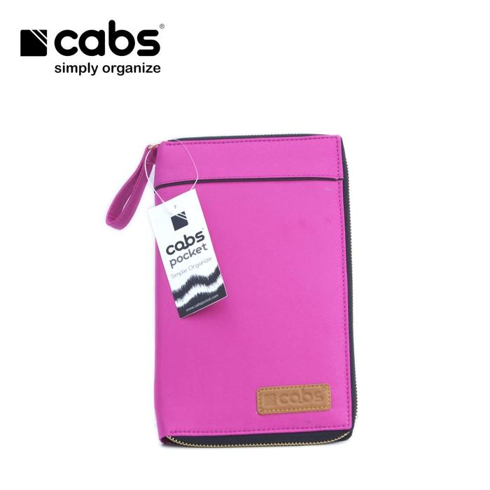 Cabs Pocket Andro - Dompet Wanita & Pria HPO Organizer Unik Cantik Dompet Kartu Branded Serbaguna Dompet Lokal Cewek Cowok Wallet Card Holder Multifungsi - Pink