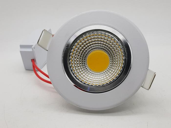Lampu Ceiling Downlight Adjustable LED COB 5 watt ( WARM WHITE )