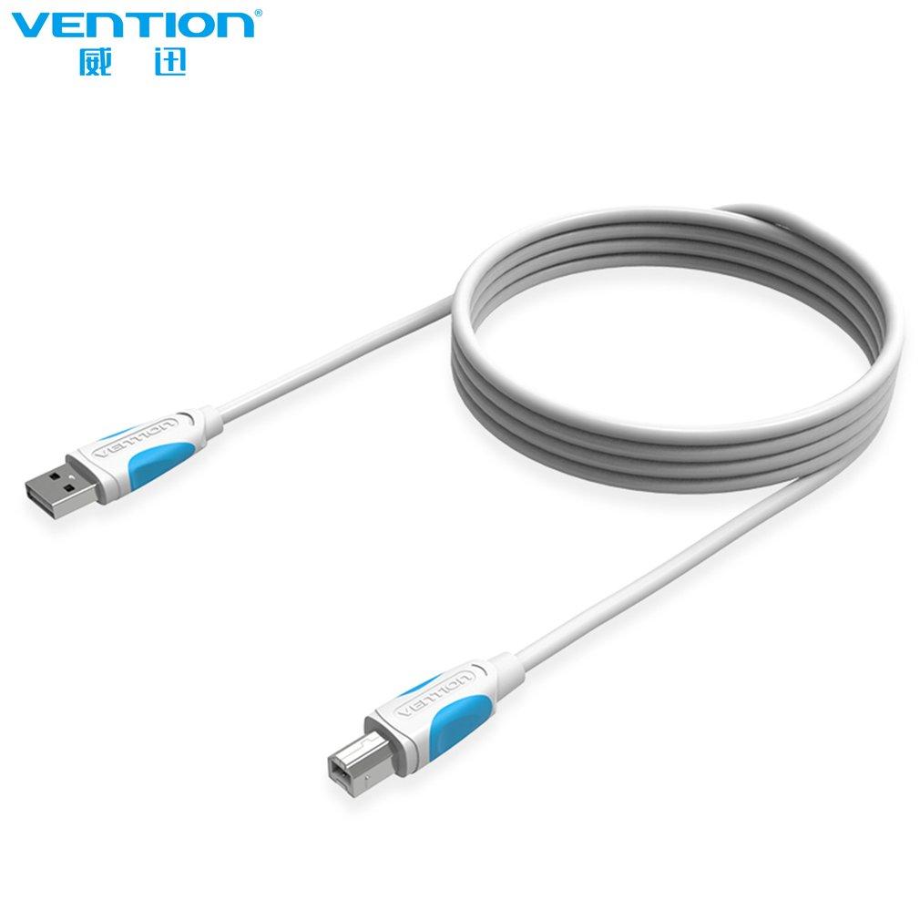 VENTION 1m A16 Male To Male USB2.0 Square Port Sinkronisasi Data kabel Printer yang kompatibel