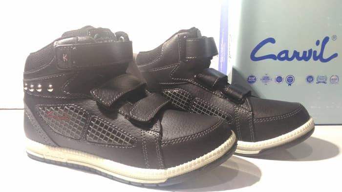 OBRAL Carvil Kids Boot Anoa ORIGINAL Sepatu Sekolah anak SD SMP SMA