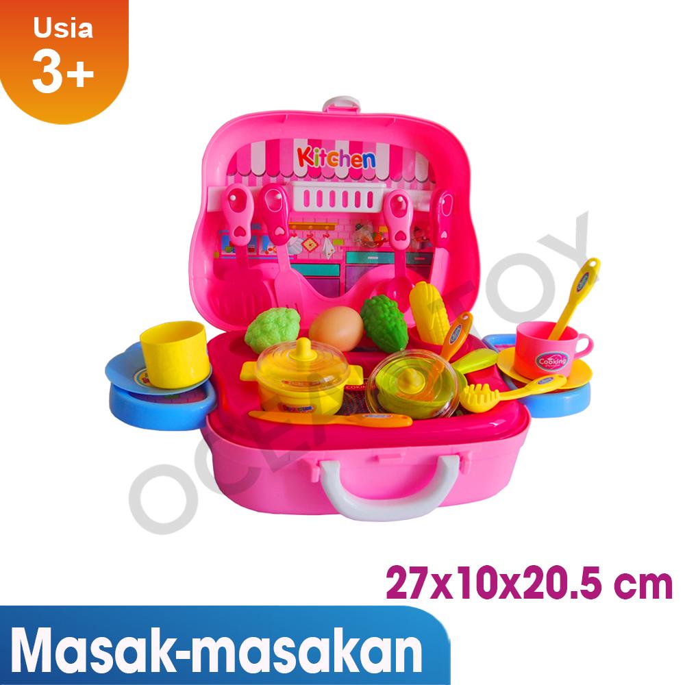 Mainan Anak Cewek Kitchen Set Koper Lazada Birthday Promo Murah