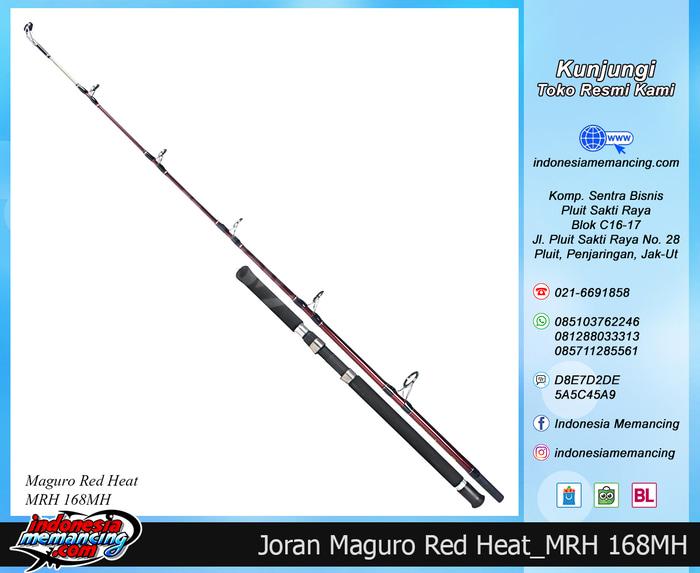 Joran Laut MAGURO RED HEAT Panjang 168MH - tP05k1