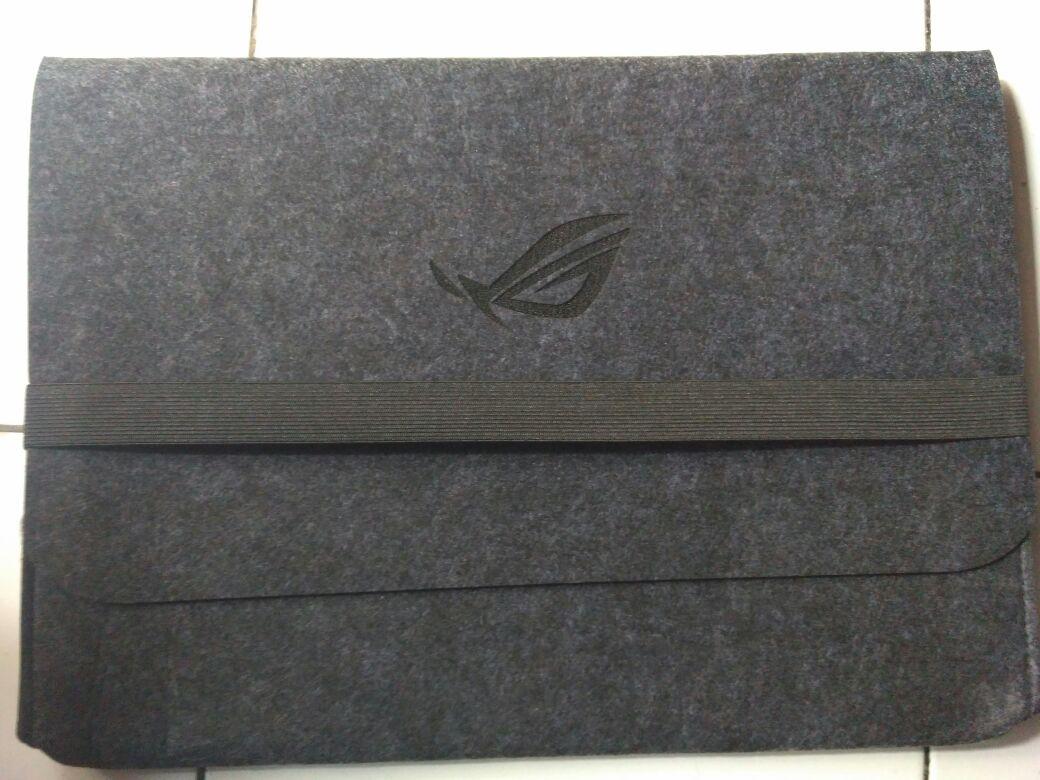 Sarung Laptop Sleeve Case Tas Laptop Softcase Laptop ASUS ROG 15,6 Inci