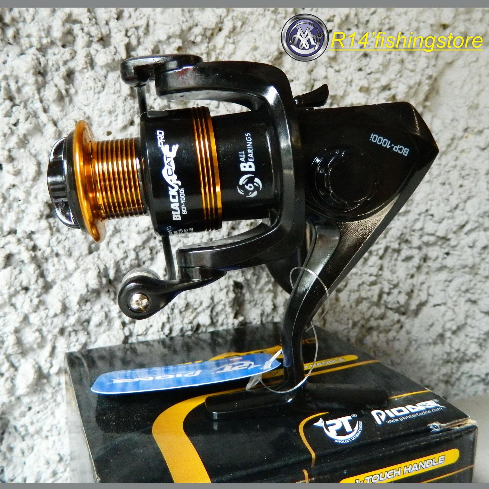 Kelebihan Reel Pancing Pioneer Black Cat Pro 1000 Terkini Daftar Detail Gambar Reel Pancing PIONEER BLACK CAT PRO 1000 Terbaru