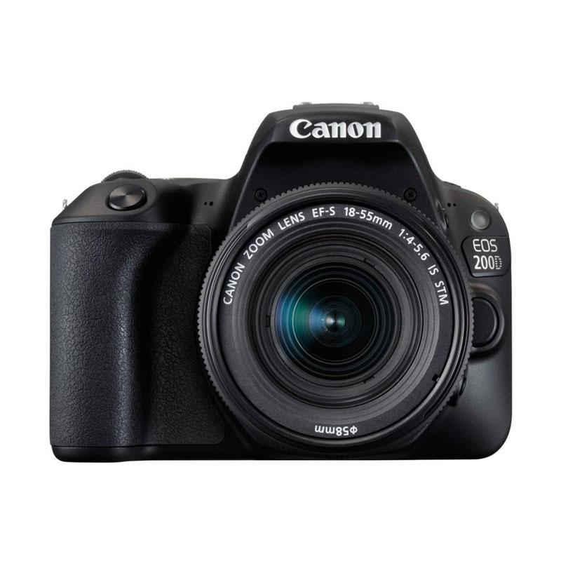 Canon EOS 200D Kit EF-S 18-55mm IS STM Kamera DSLR - Black (Distributor)