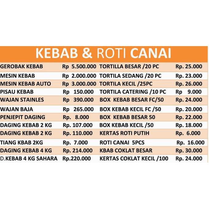 Alat Masak Wajan Burger - Wajan Kebab - Persegi Stok Terbatas !!