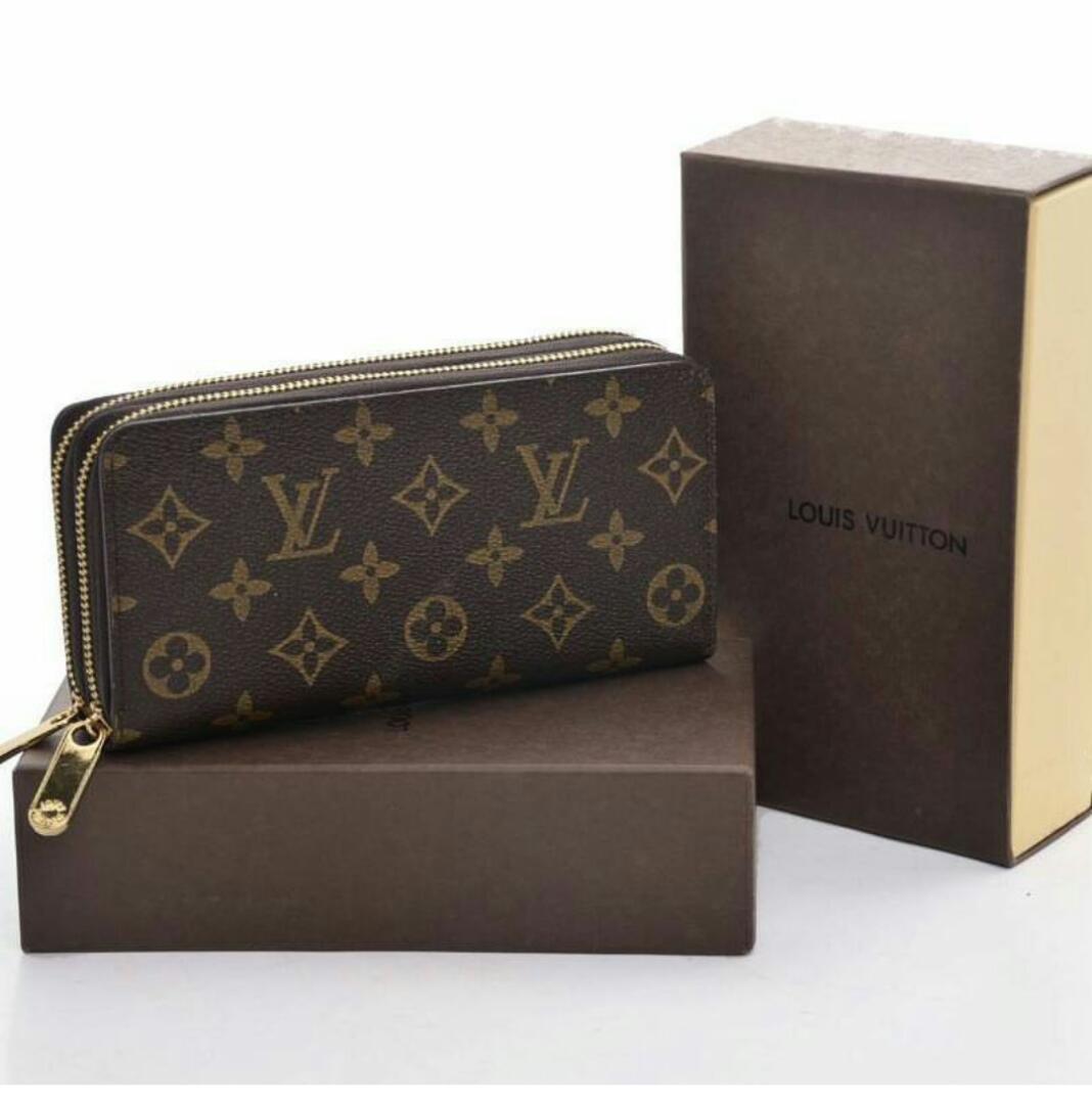 Dompet LV Louis Vuitton 2 Sleting 078 Fashion Tas Wanita Tas Import Tas Cewek Bag Import Ransel Branded Kualitas Premium