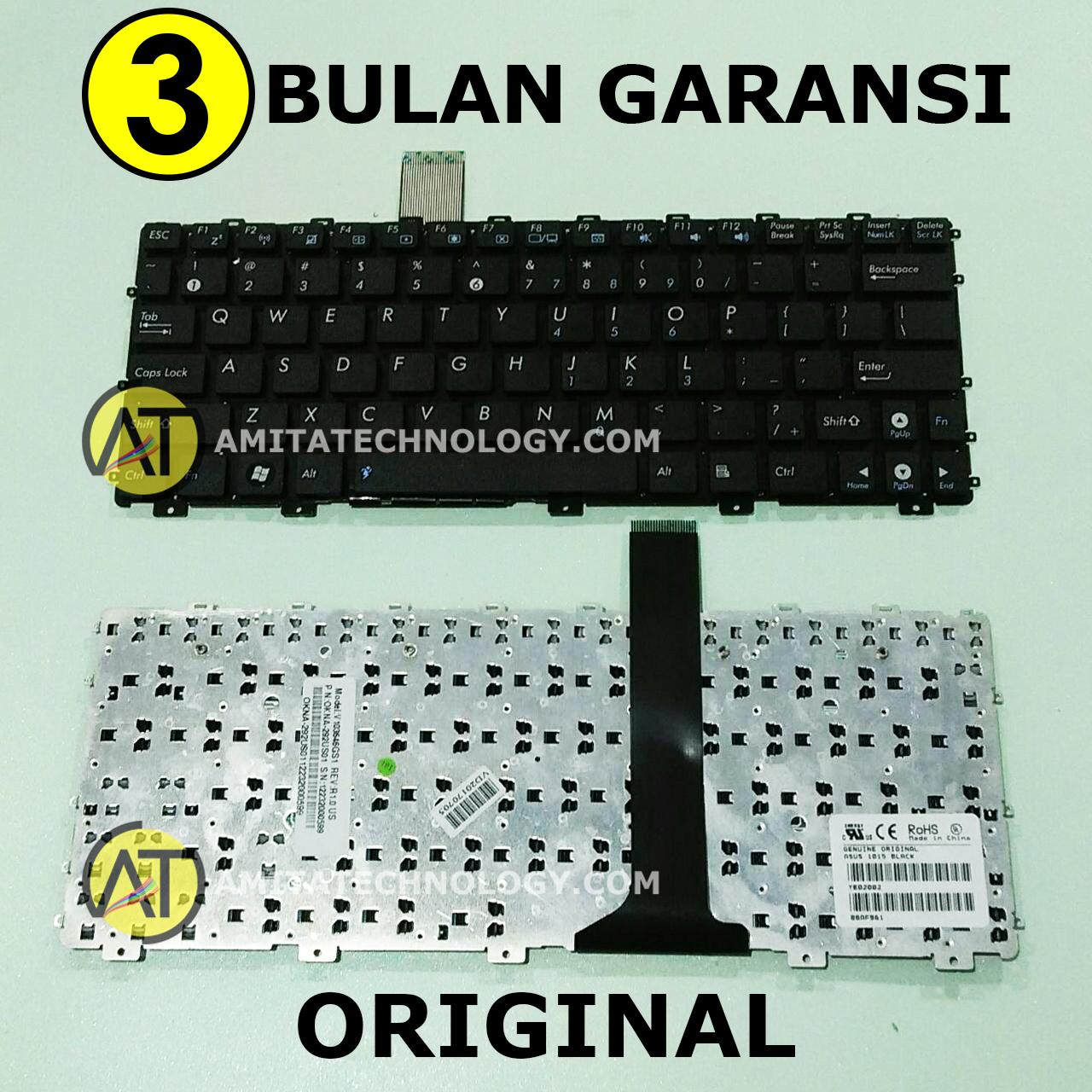 Amita - Keyboard Laptop ORIGINAL Asus 1015 1015B 1015BX 1015CX 1015P 1015PW 1015PX