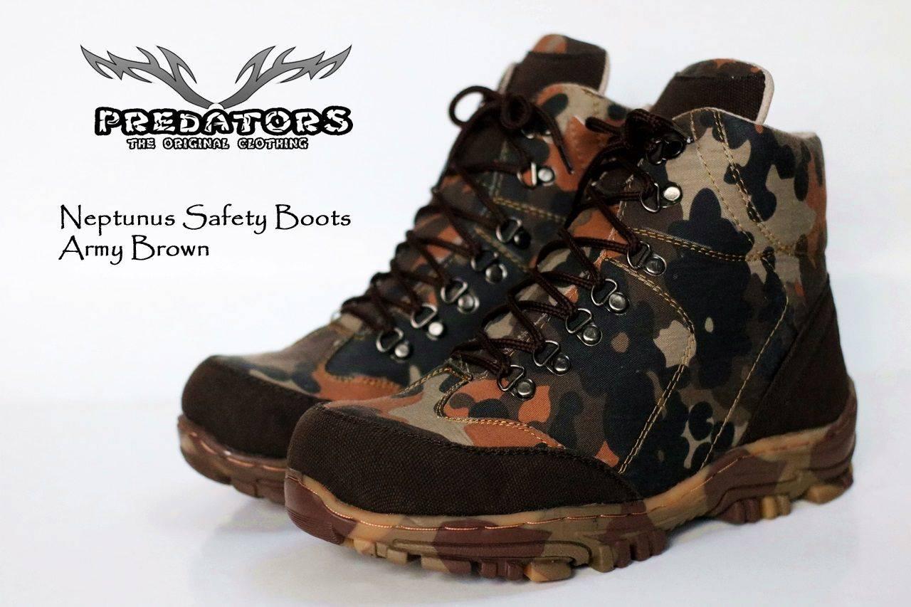 Sepatu Boots Predator Neptunus Army Safety